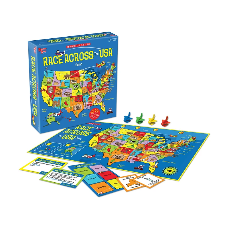 University Games Scholastic - Race Across the USAGame