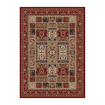 Radici Como Panel Kerman Traditional Oriental Indoor Rectangular Area Rug