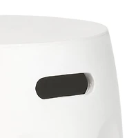 Safavieh Zuri Patio Collection Weather Resistant Concrete Side Table