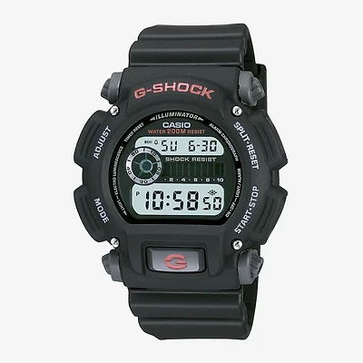 Casio G-Shock Mens Digital Black Strap Watch Dw-9052-1vcf