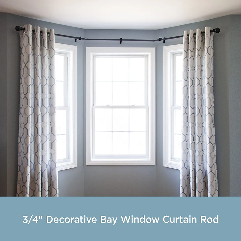 Kenney Bryce Ball Bay Window Rod