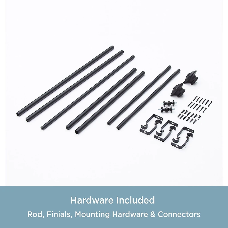 Kenney Mission Square Bay Window Rod