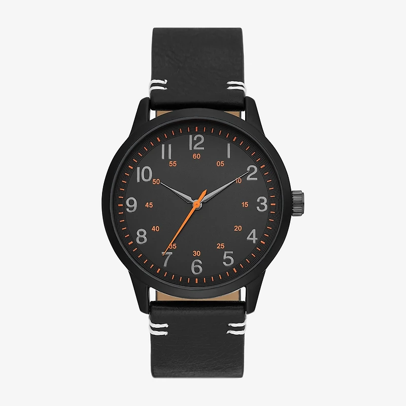 Mens Black Strap Watch Fmdjo245