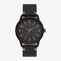 Mens Black Strap Watch Fmdjo245