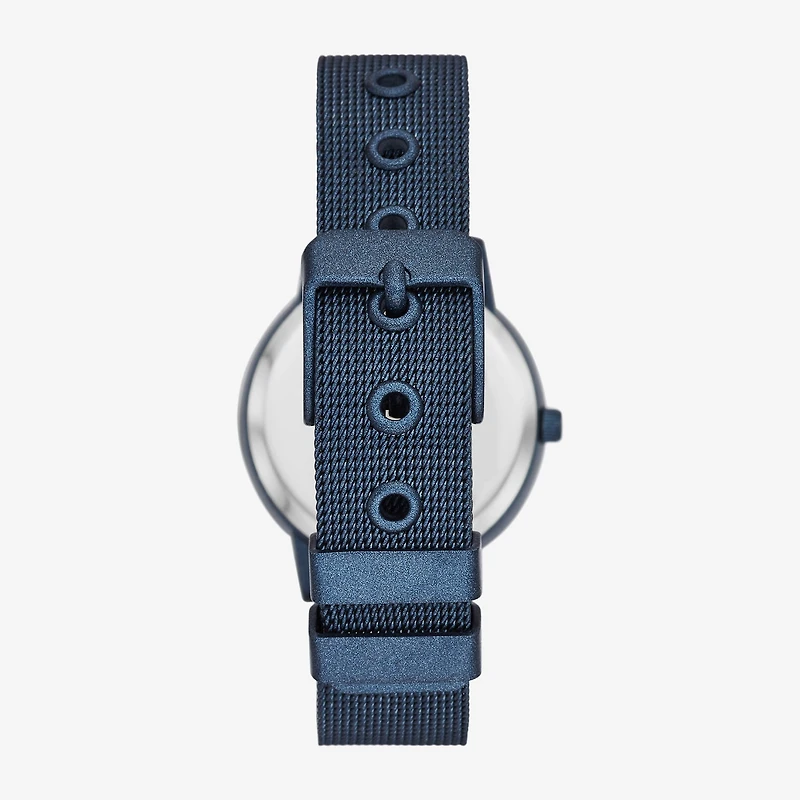 Geneva Unisex Adult Blue Stainless Steel Bracelet Watch Fmdjm264