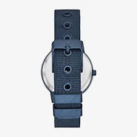 Geneva Unisex Adult Blue Stainless Steel Bracelet Watch Fmdjm264
