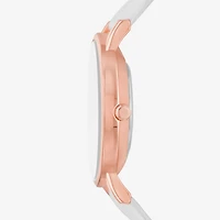 Geneva Womens White 4-pc. Watch Boxed Set Fmdjset701