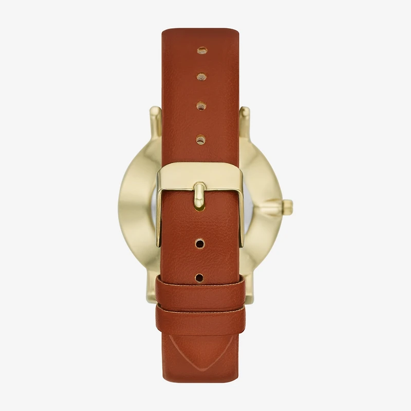 Geneva Womens Brown 4-pc. Watch Boxed Set Fmdjset702