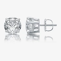 Ever Star (G / VS2) 2 CT. T.W. Lab Grown White Diamond 14K Gold 6.3mm Round Stud Earrings