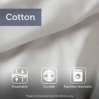 Intelligent Design Ensley Jacquard 100% Cotton Comforter Set with Decorative Pillows