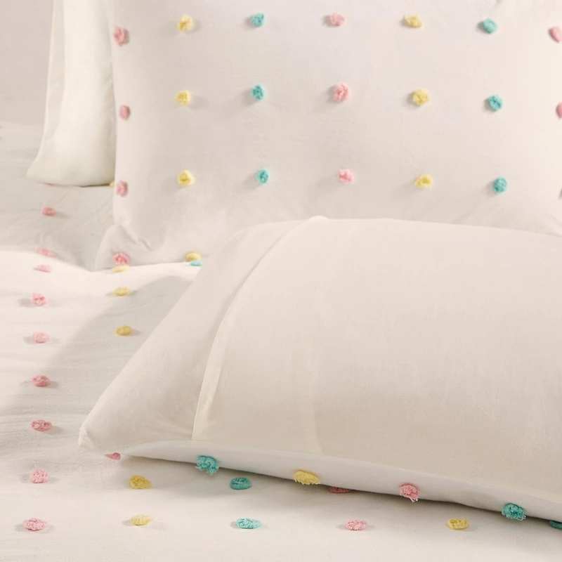 Intelligent Design Ensley Jacquard 100% Cotton Comforter Set with Decorative Pillows