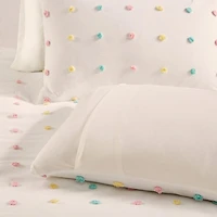 Intelligent Design Ensley Jacquard 100% Cotton Comforter Set with Decorative Pillows