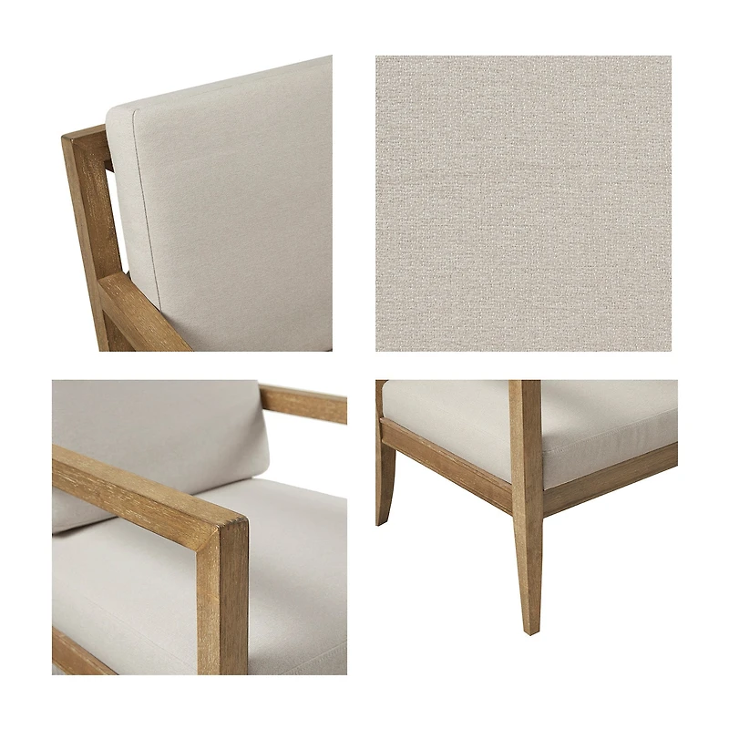 Madison Park Bianca Upholstered Armchair
