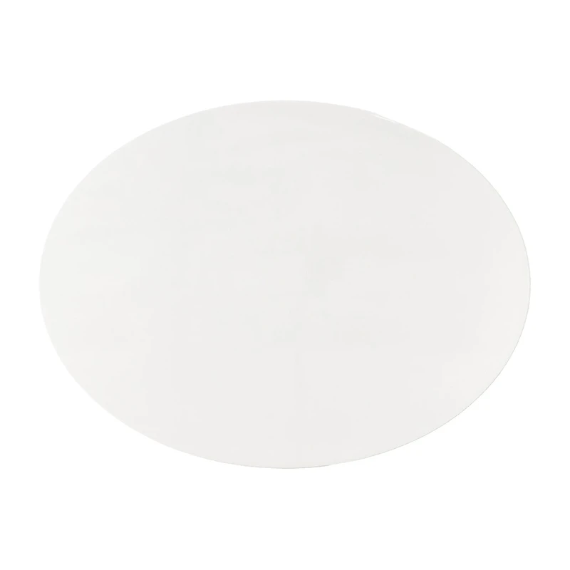 Oval Rotatable Coffee Table