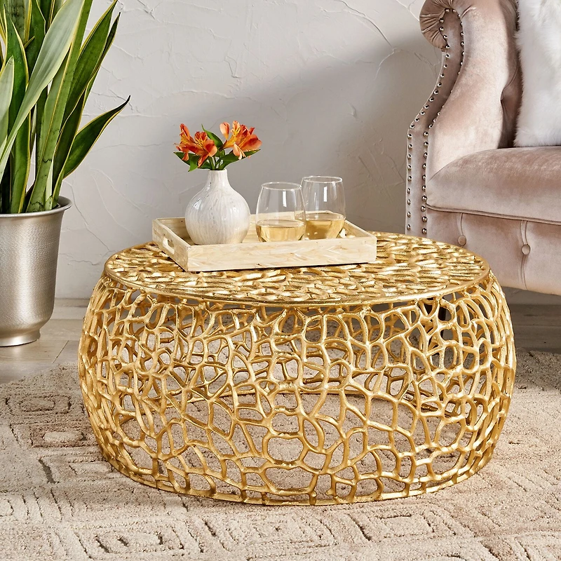 Cortlandt Metal Coffee Table