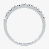 1/4 CT. T.W. Lab Grown White Diamond 10K Gold Wedding Band