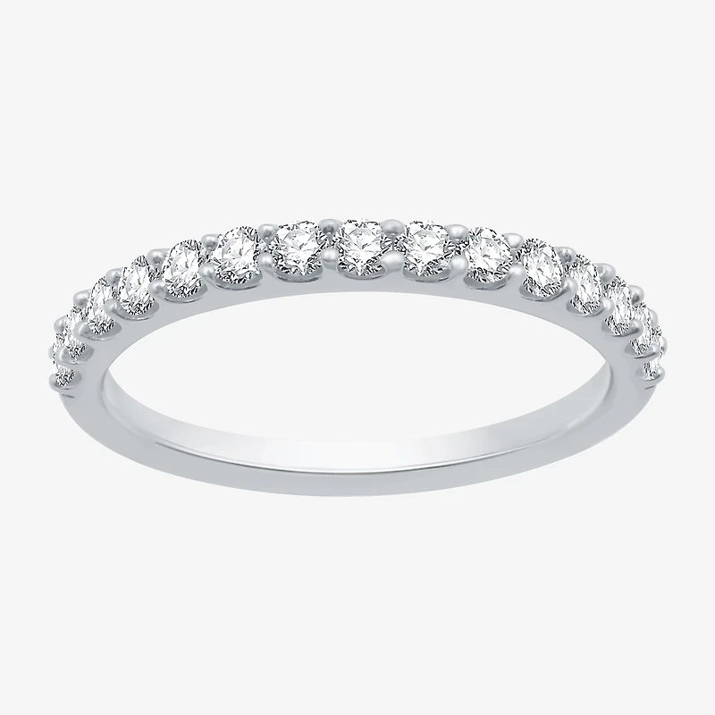 1/2 CT. T.W. Lab-Grown Diamond Wedding Band 10K or 14K Gold.