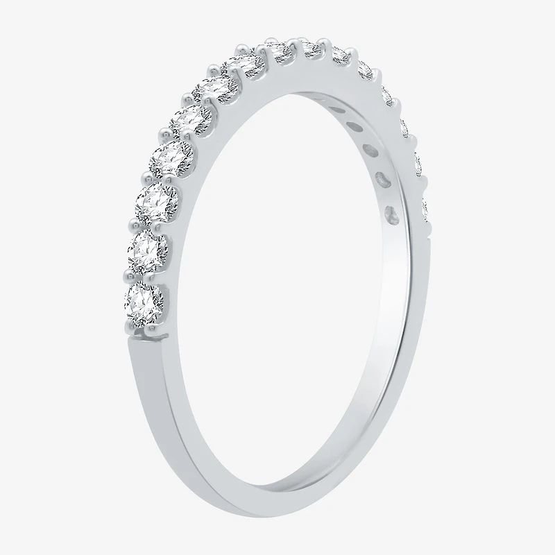1/2 CT. T.W. Lab-Grown Diamond Wedding Band 10K or 14K Gold.