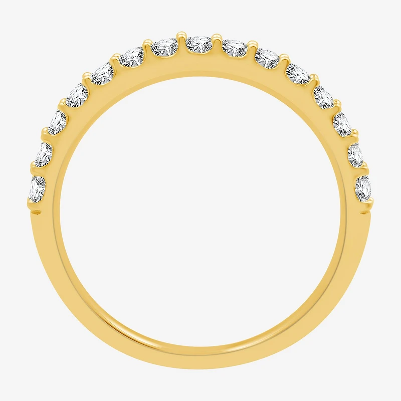 1/2 CT. T.W. Lab-Grown Diamond Wedding Band 10K or 14K Gold.