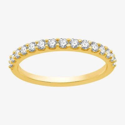 1/2 CT. T.W. Lab-Grown Diamond Wedding Band 10K or 14K Gold.