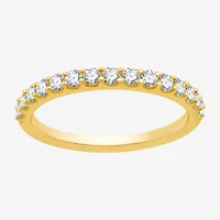 1/2 CT. T.W. Lab-Grown Diamond Wedding Band 10K or 14K Gold.