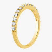 1/2 CT. T.W. Lab-Grown Diamond Wedding Band 10K or 14K Gold.