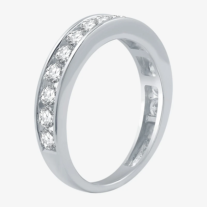 1 CT. T.W. Lab-Grown Diamond Wedding Band 10K or 14K Gold