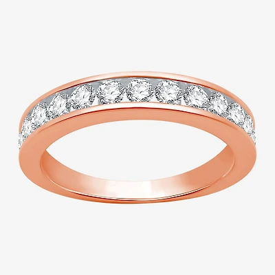 1 CT. T.W. Lab-Grown Diamond Wedding Band 10K or 14K Gold