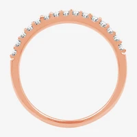 1/4 CT. T.W. Lab Grown White Diamond 10K Gold Wedding Band