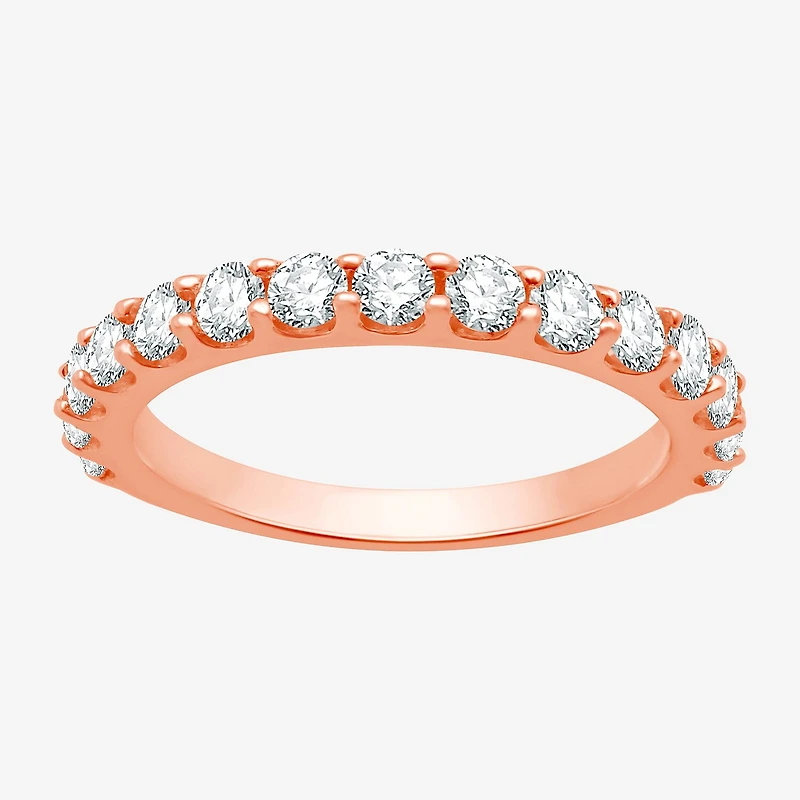 1 CT.T.W. Lab-Grown Diamond Wedding Band 10K or 14K Gold