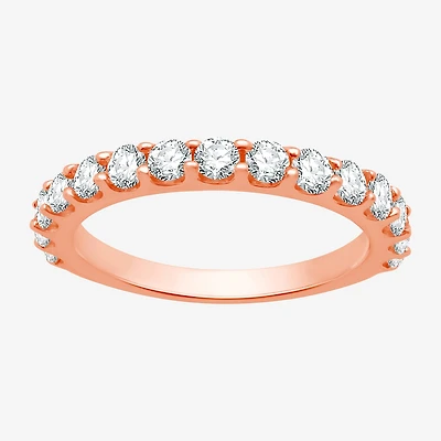 1 CT.T.W. Lab-Grown Diamond Wedding Band 10K or 14K Gold