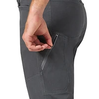 Wrangler All Terrain Gear Reinforced Utility Mens Comfort Waistband Regular Fit Flat Front Pant