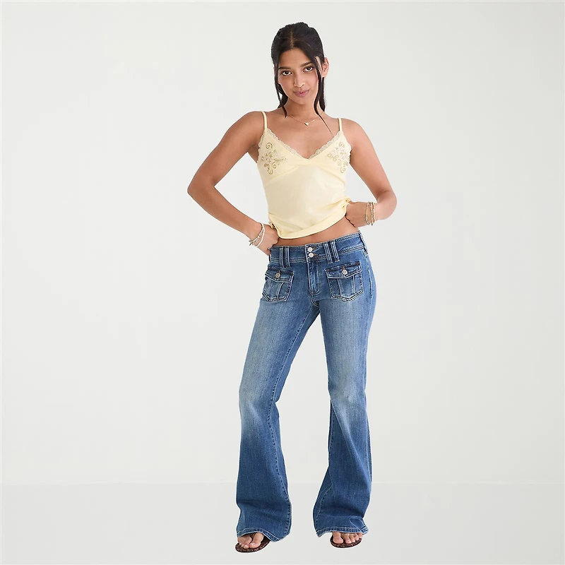 AEROPOSTALE Womens Juniors V Neck Sleeveless Camisole