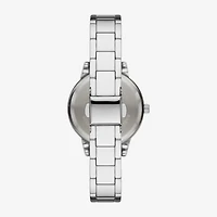 Ladies Sets Womens Crystal Accent Silver Tone 5-pc. Watch Boxed Set Fmdjset336