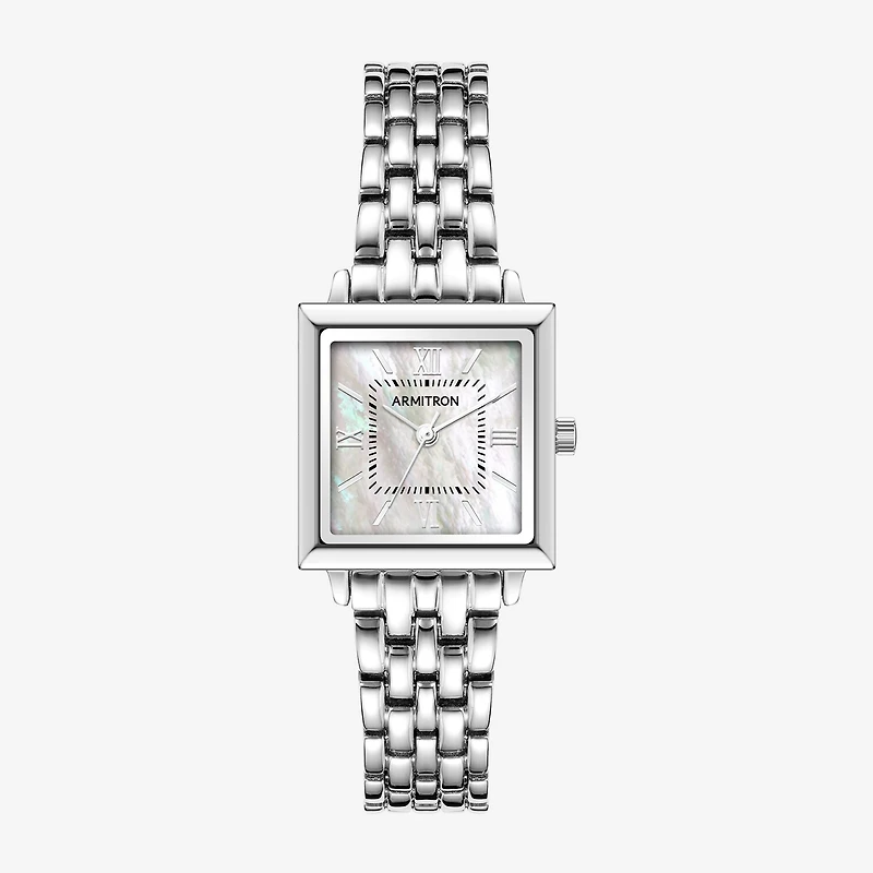 Armitron Womens Silver Tone Bracelet Watch 75/5831mpsv