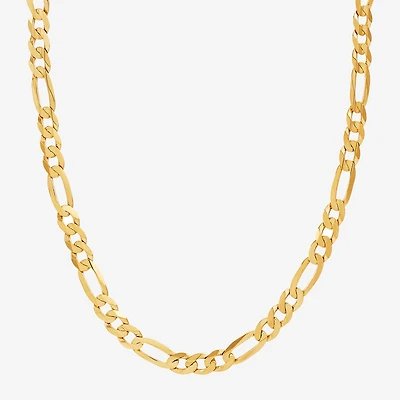 Mens 22 - 30 Inch 10K Gold Link Necklace