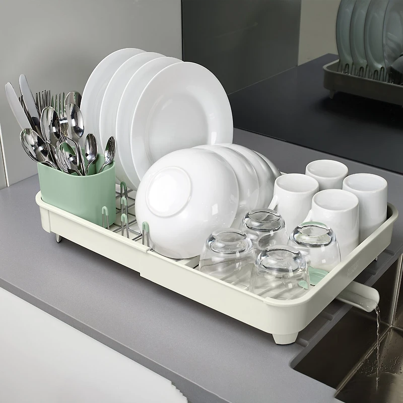 Joseph Joseph Extend - Light Stone/Sage Dish Rack