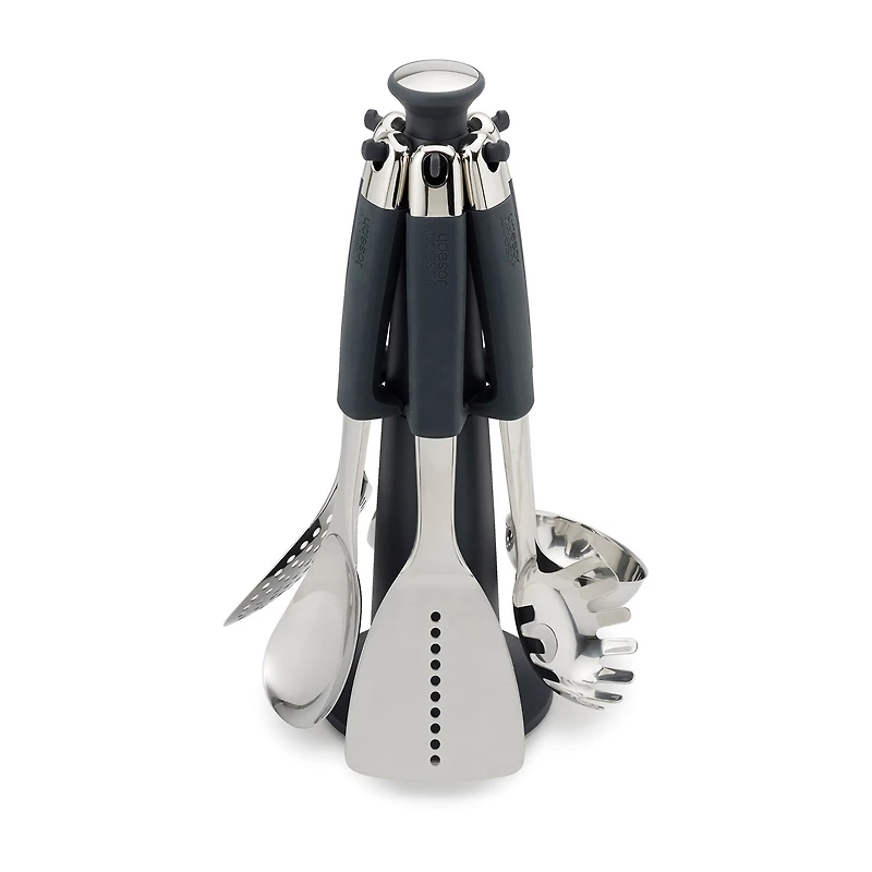 Joseph Joseph Elevate Steel Carousel - Stainless Steel 6-pc. Kitchen Utensil Set