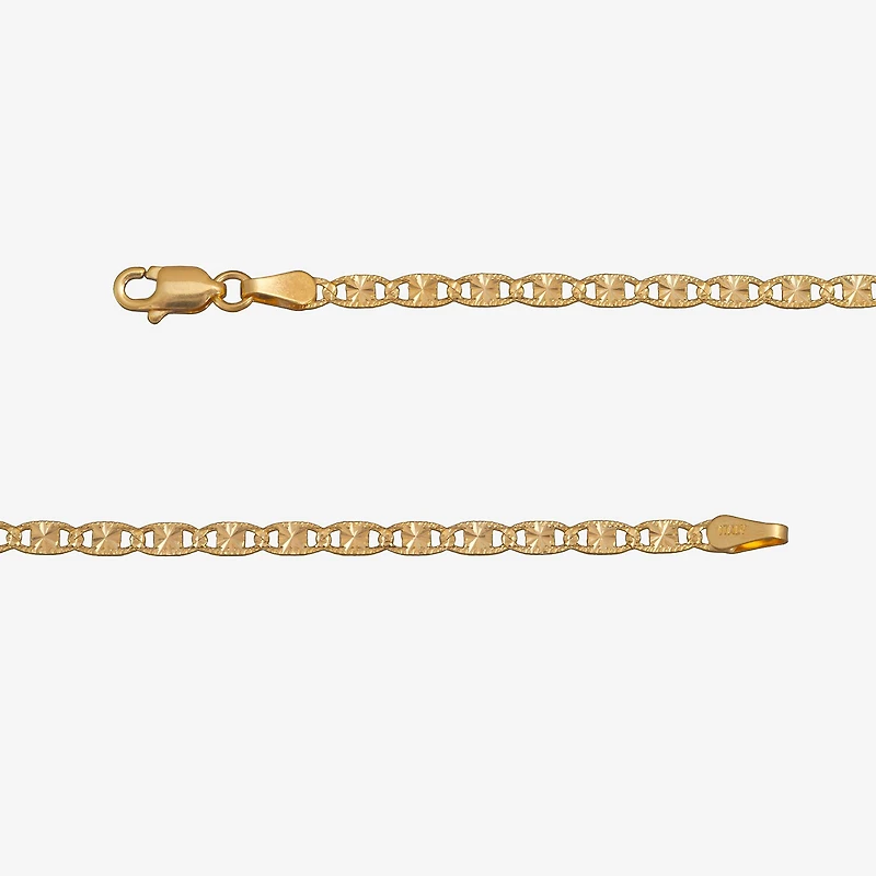 Made in Italy Unisex Adult 14K Gold 18 Inch Valentino Chain Necklace