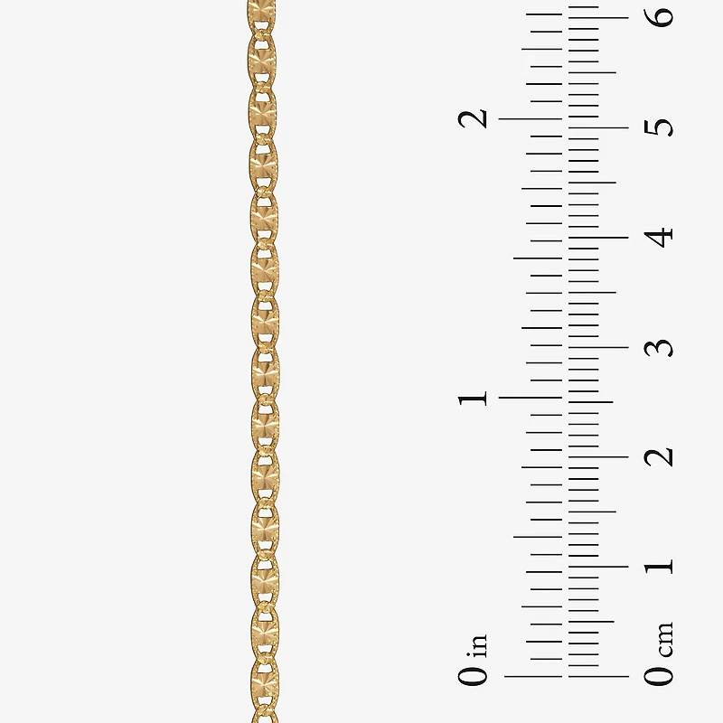 Made in Italy Unisex Adult 14K Gold 18 Inch Valentino Chain Necklace