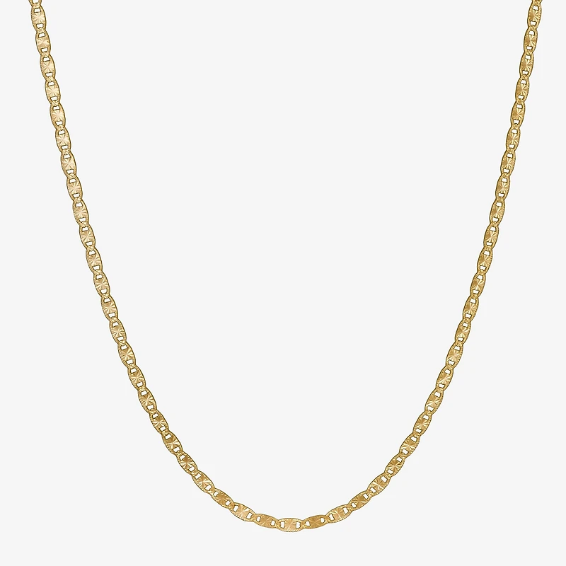 Made in Italy Unisex Adult 14K Gold 18 Inch Valentino Chain Necklace