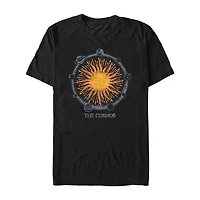 Novelty Mens Crew Neck Short Sleeve Regular Fit Graphic T-Shirt
