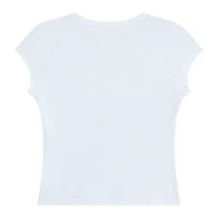 by&by girl Big Kid Girls Round Neck Short Sleeve T-Shirt