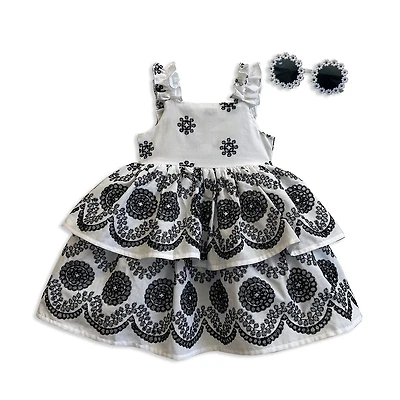 Blueberi Boulevard Toddler Girls Sleeveless A-Line Dress