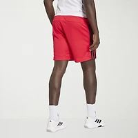 adidas Essential 3 Stripe Mens 7" Workout Shorts