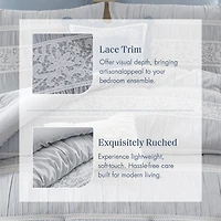 Madison Park Marlowe Jacquard 7-pc. Midweight Easy Care Comforter Set