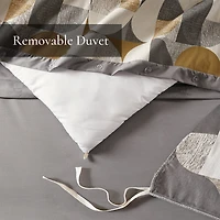 Madison Park Signature Cirque Jacquard 8-pc Oversized Midweight Comforter Set