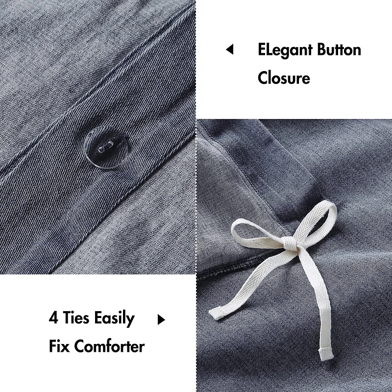Woolrich Mckenzie Twill Washed 3-pc. Easy Care Duvet Cover Set