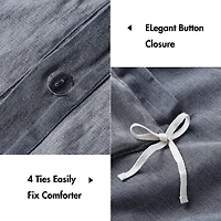 Woolrich Mckenzie Twill Washed 3-pc. Easy Care Duvet Cover Set