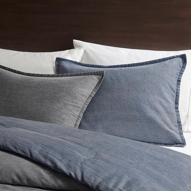 Woolrich Mckenzie Twill Washed 3-pc. Easy Care Duvet Cover Set